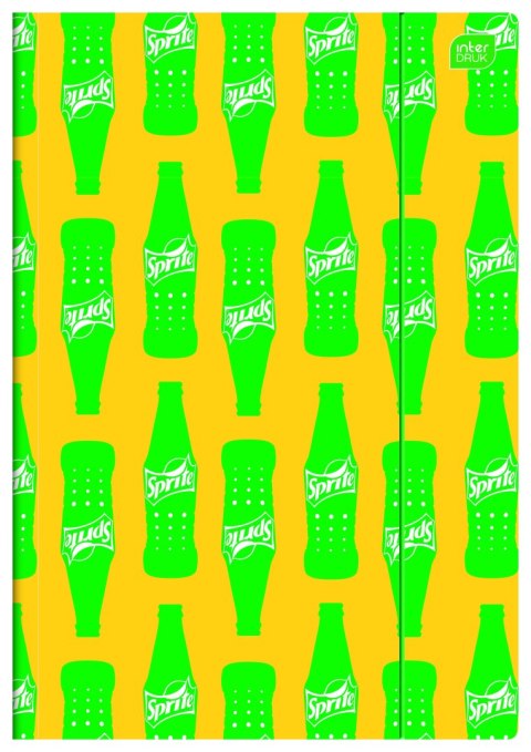 Teczka kartonowa na gumkę COCA COLA MAT+UV A4 mix Interdruk Teczka kartonowa na gumkę COCA COLA MAT+UV A4 mix Interdruk