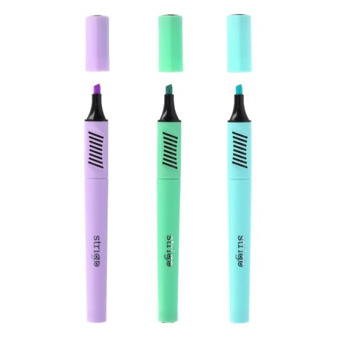 Zakreślacz pastel trójkątny 3 szt 5905658810320 mix 3,0mm Strigo (SSC351) Zakreślacz pastel trójkątny 3 szt 5905658810320 mix 3,0mm Strigo (SSC351)