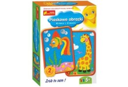 Zestaw kreatywny do składania PIASKOWE OBRAZKI RYBKA I ŻYRAFA Ranok Creative (03606)