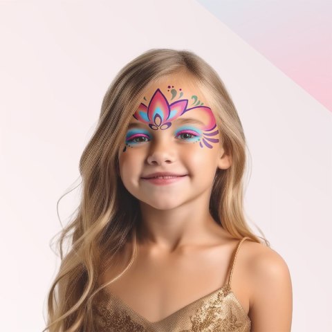 Farba do malowania twarzy PRINCESS Z TIARĄ 6 kolor. Kidea (FDTPTKA) Farba do malowania twarzy PRINCESS Z TIARĄ 6 kolor. Kidea (FDTPTKA)