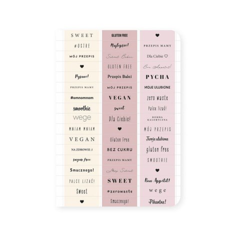 Kołozeszyt (kołonotatnik) przepiśnik A5 240k. kropki/tagi Interdruk (PRZEPCOOK)