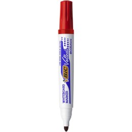 Marker suchościeralny Velleda Ecolutions 1701 wkład czerwony 1,5mm okrągła końcówka Bic (904939)