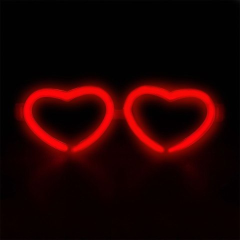 Okulary Glow stick serca Arpex (GS6449) Okulary Glow stick serca Arpex (GS6449)