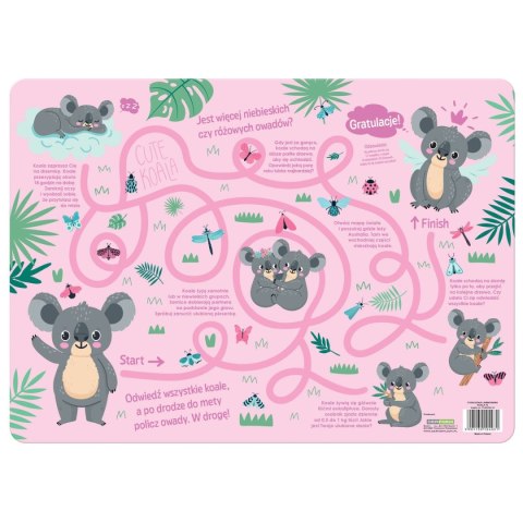 Podkład na biurko Koala mix PVC PCW Derform (PLAKOA10) Podkład na biurko Koala mix PVC PCW Derform (PLAKOA10)