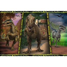 Puzzle Jurassic World XL Kolorowe dinozaury 104 el. Trefl (50020)