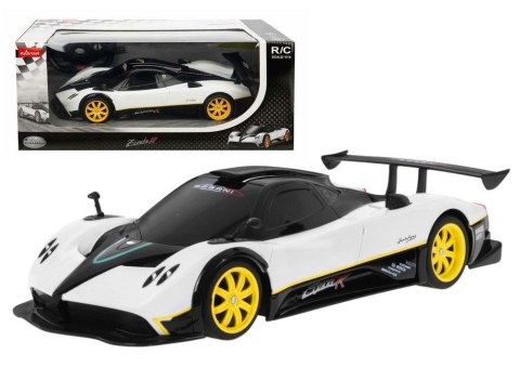 Samochód RC Sportowy Model Zdalnie Sterowany Pagani Zonda Białe 1:14 Lean (20591)