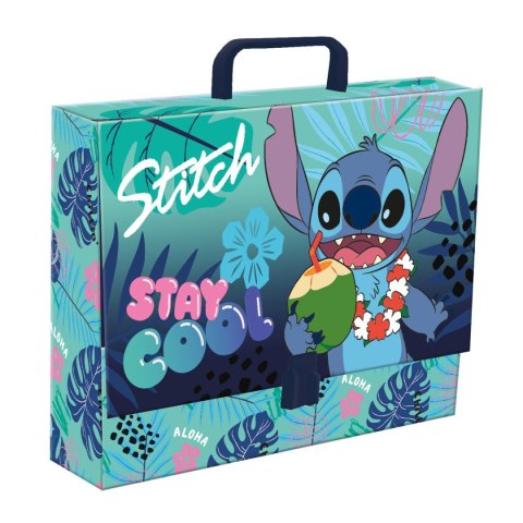 Teczka kartonowa na gumkę Stitch A4 różne Unipap Teczka kartonowa na gumkę Stitch A4 różne Unipap
