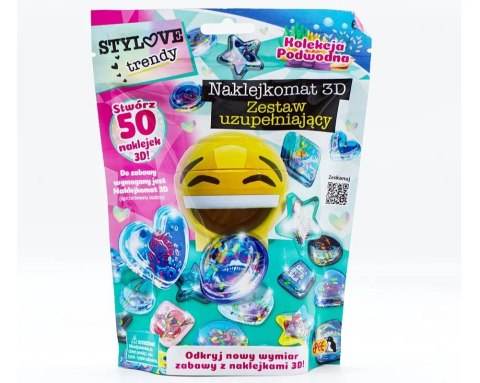 Zestaw kreatywny dla dzieci Naklejkomat 3D zestaw uzupełniający Epee (EP60176) Zestaw kreatywny dla dzieci Naklejkomat 3D zestaw uzupełniający Epee (EP60176)