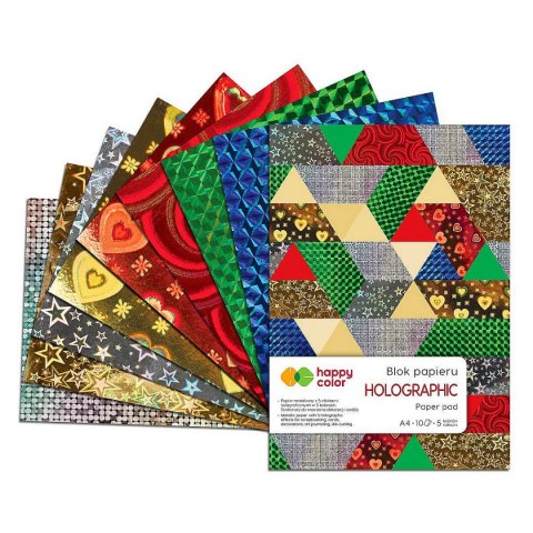 Zeszyt papierów kolorowych A4 70g 10k Happy Color (HA 3807 2030-HO) Zeszyt papierów kolorowych A4 70g 10k Happy Color (HA 3807 2030-HO)