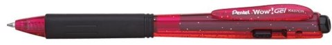 Długopis żelowy czerwony 0,35mm Pentel (bk-437cr-b) Długopis żelowy czerwony 0,35mm Pentel (bk-437cr-b)