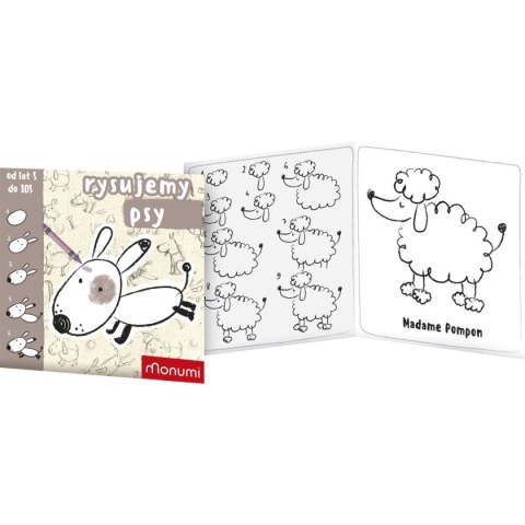 Kolorowanka Rysujemy Psy Monumi (M PB-000202)