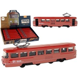 Lokomotywa Napęd Frykcyjny Dźwięki Metalowy Czerwony Lean (15399)