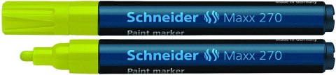 Marker olejowy Maxx 270 żółty 1,0-3,0mm Schneider (SR127005) Marker olejowy Maxx 270 żółty 1,0-3,0mm Schneider (SR127005)