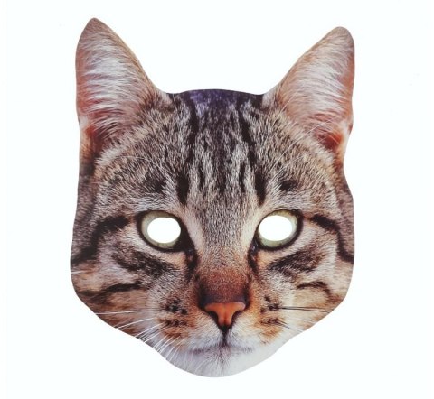 Maska papierowa Kot Godan (MAS-KOT)