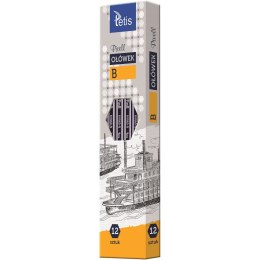 Ołówek PIXELL B Tetis (KV060-B)