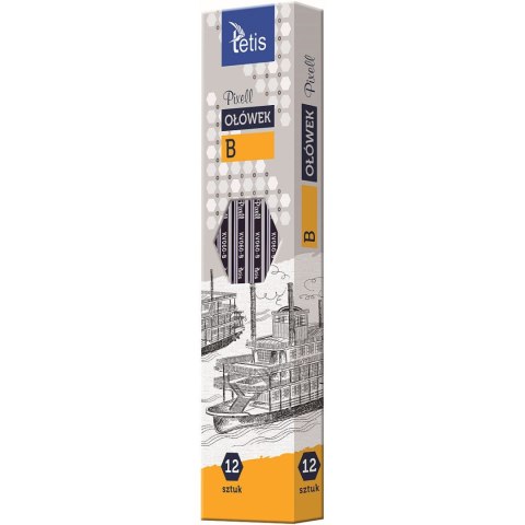 Ołówek PIXELL B Tetis (KV060-B)