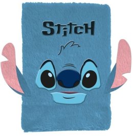 Pamiętnik pluszowy z kłódką Stitch A5 Paso (DS24GW-3672)