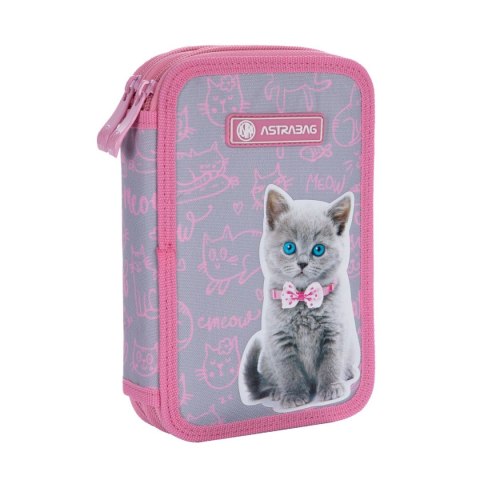 Piórnik Astrabag Pinky Kitty AC2 Astra (503022050) Piórnik Astrabag Pinky Kitty AC2 Astra (503022050)