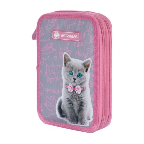 Piórnik Astrabag Pinky Kitty AC2 Astra (503022050) Piórnik Astrabag Pinky Kitty AC2 Astra (503022050)