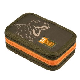 Piórnik Potrójny T-REX JUNIOR z wyposażeniem 5903235654060 St.Right (PC-05)
