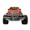 Samochód Zestaw Pojazdów Czerwony Monster Truck Czarne BMW Laweta 58 cm Lean (9268)