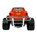 Samochód Zestaw Pojazdów Czerwony Monster Truck Czarne BMW Laweta 58 cm Lean (9268)