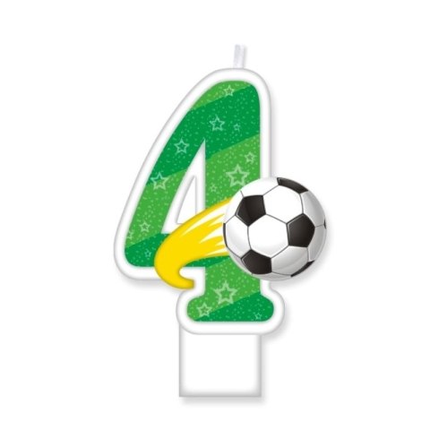 Świeczka urodzinowa cyferki numer 4 Mk Trade (SF-159-4)