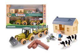 Traktor Zestaw Farma z traktorem i szopa Artyk (175268)