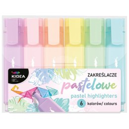 Zakreślacz Pastel wkład mix Kidea (ZP6KA)