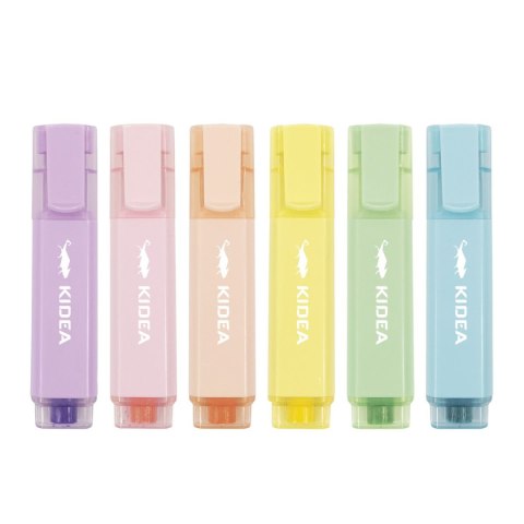 Zakreślacz Pastel wkład mix Kidea (ZP6KA)