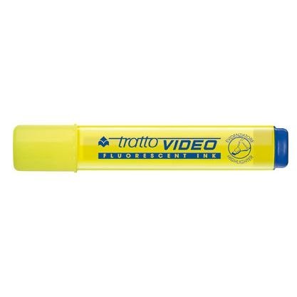 Zakreślacz Video żółty 5,0mm Tratto (830201) Zakreślacz Video żółty 5,0mm Tratto (830201)