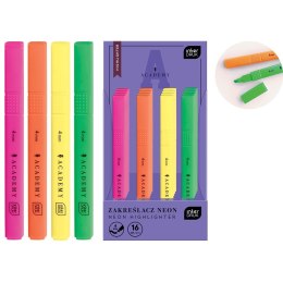 Zakreślacz neonowe 5902277350381 mix 1,0-3,0mm Interdruk (4KOL)