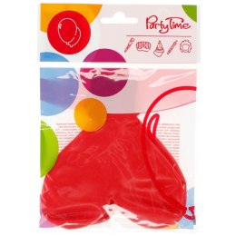 Balon gumowy serca duże 44cm 2szt. czerwona 450mm Arpex (KB6348)