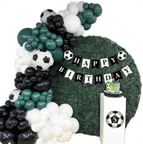 Balon gumowy zestaw balonów 78 elementów piłka nożna mix Antella Balon gumowy zestaw balonów 78 elementów piłka nożna mix Antella