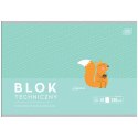 Blok techniczny B&B KIds Pastel A4 mix 240g 10k Interdruk
