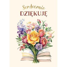 Kartka składana Karnet B6 serdeczne podziękowania B6 Henry (5905701483419)