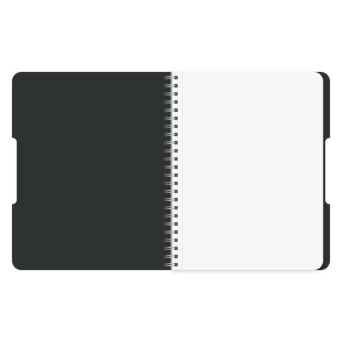 Kołozeszyt (kołonotatnik) Ocean A5 80k. 70g krata Herlitz (400198753)