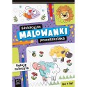 Książeczka edukacyjna Edukacyjne malowanki przedszkolaka. Rysuję zwierzęta Aksjomat Książeczka edukacyjna Edukacyjne malowanki przedszkolaka. Rysuję zwierzęta Aksjomat