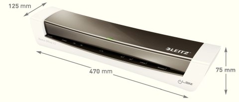Laminator iLAM Home Office A3 szary Leitz (74400089) Laminator iLAM Home Office A3 szary Leitz (74400089)