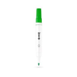 Marker suchościeralny z gąbką i magnesem zielony zielony 1-3mm okrągła końcówka Memobe (MM351-04)
