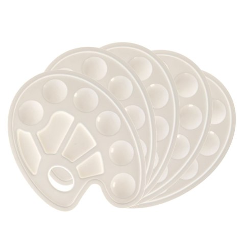 Paletka białe 5 paletek 5905658809812 Strigo (SSC459)