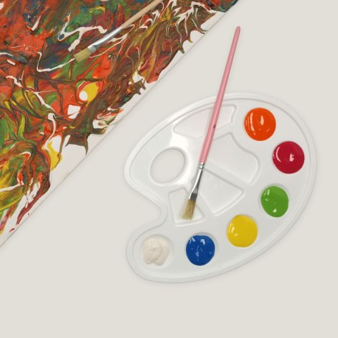 Paletka białe 5 paletek 5905658809812 Strigo (SSC459)