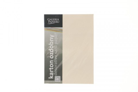 Papier ozdobny (wizytówkowy) ryps kremowy A4 kremowy 180g Galeria Papieru (201822) Papier ozdobny (wizytówkowy) ryps kremowy A4 kremowy 180g Galeria Papieru (201822)