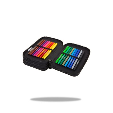 Piórnik CoolPack Jumper 3 DAISY BLACK Patio (F067817)