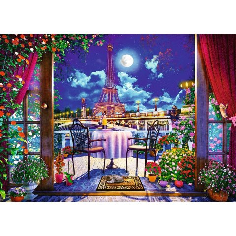 Puzzle Premium Plus Paryż w blasku księżyca 1000 el. Trefl (10843) Puzzle Premium Plus Paryż w blasku księżyca 1000 el. Trefl (10843)