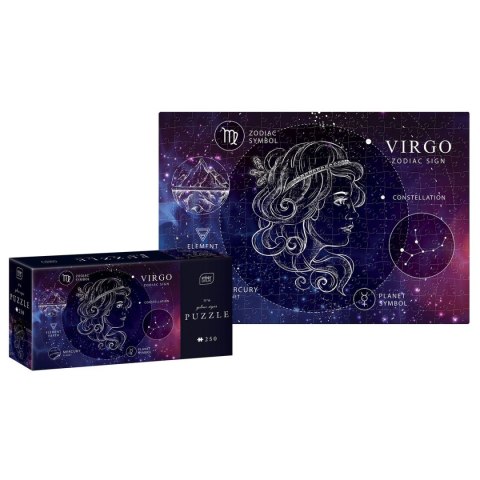 Puzzle ZODIAC SIGNS 6 VIRGO 5902277341921 250 el. Interdruk (250 el) Puzzle ZODIAC SIGNS 6 VIRGO 5902277341921 250 el. Interdruk (250 el)