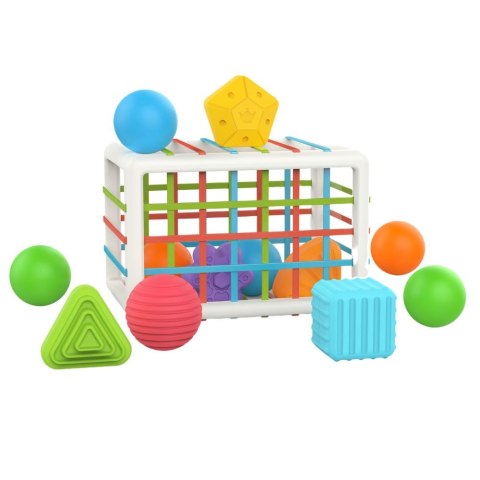 Sorter Elastyczna Kostka Piłeczki Figury Dla Niemowląt Lean (11622)