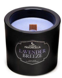 Świeczka ozdobna Classico Lavender Breeze czarna 170g Pavoncella (5905711530431)