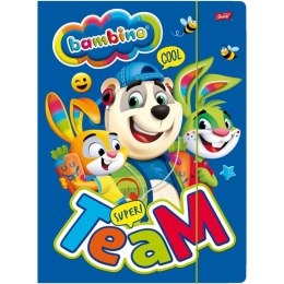 Teczka kartonowa na gumkę Bambino A4 mix 300g [mm:] 210x297 St.Majewski