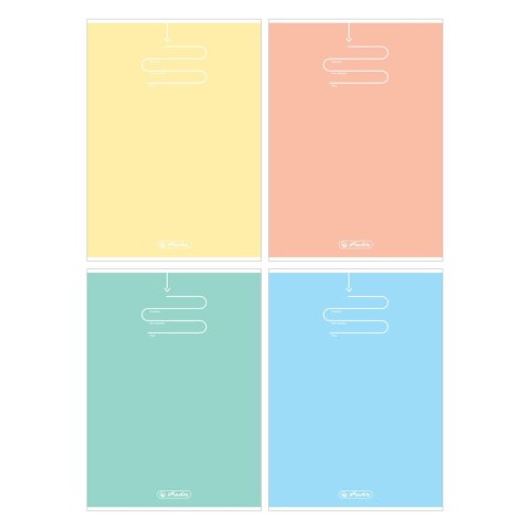Zeszyt Pastel Color Blocking Herlitz (9583295) Zeszyt Pastel Color Blocking Herlitz (9583295)